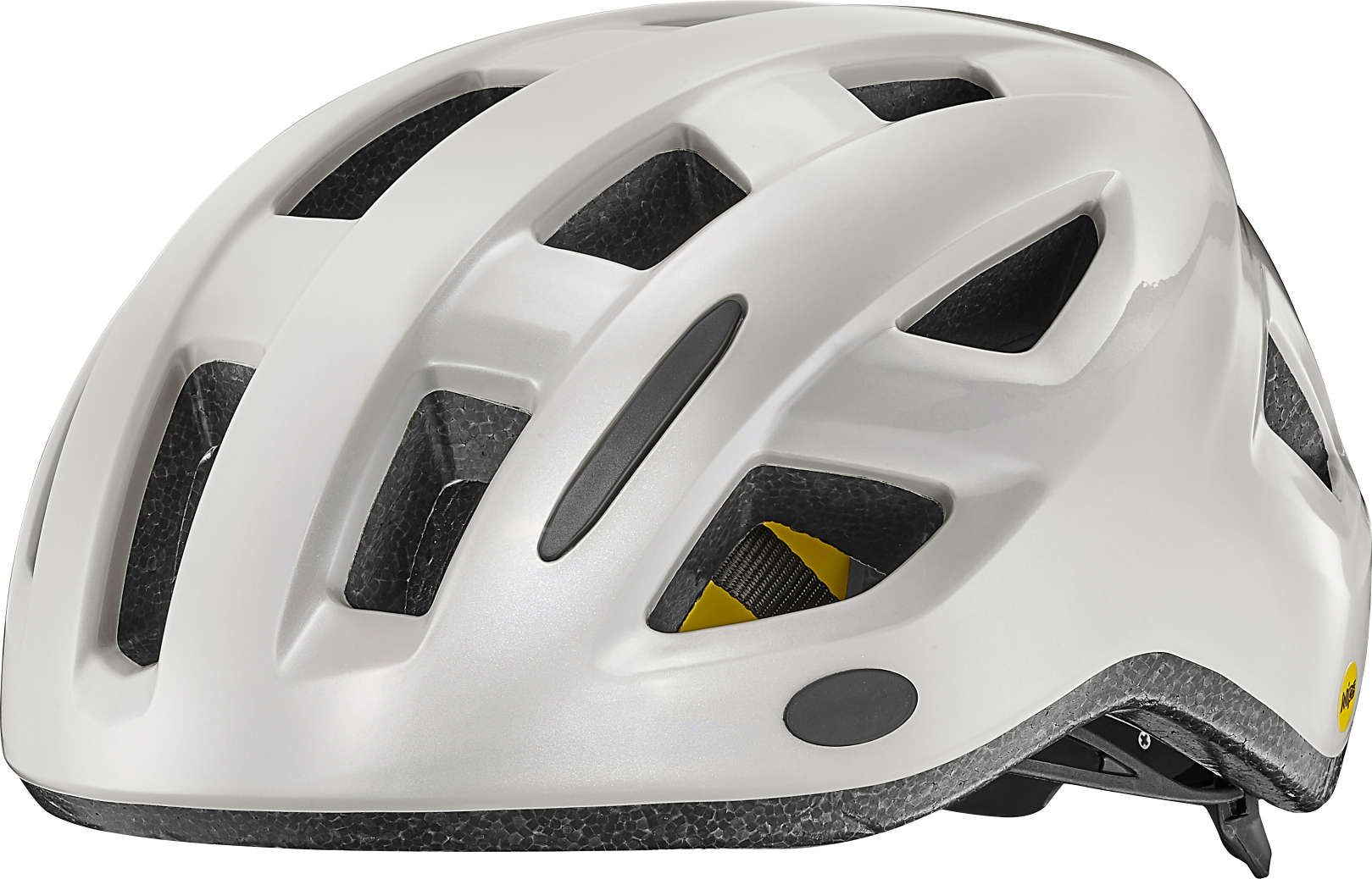 Relay MIPS Helm weiß glänzend | 49-57