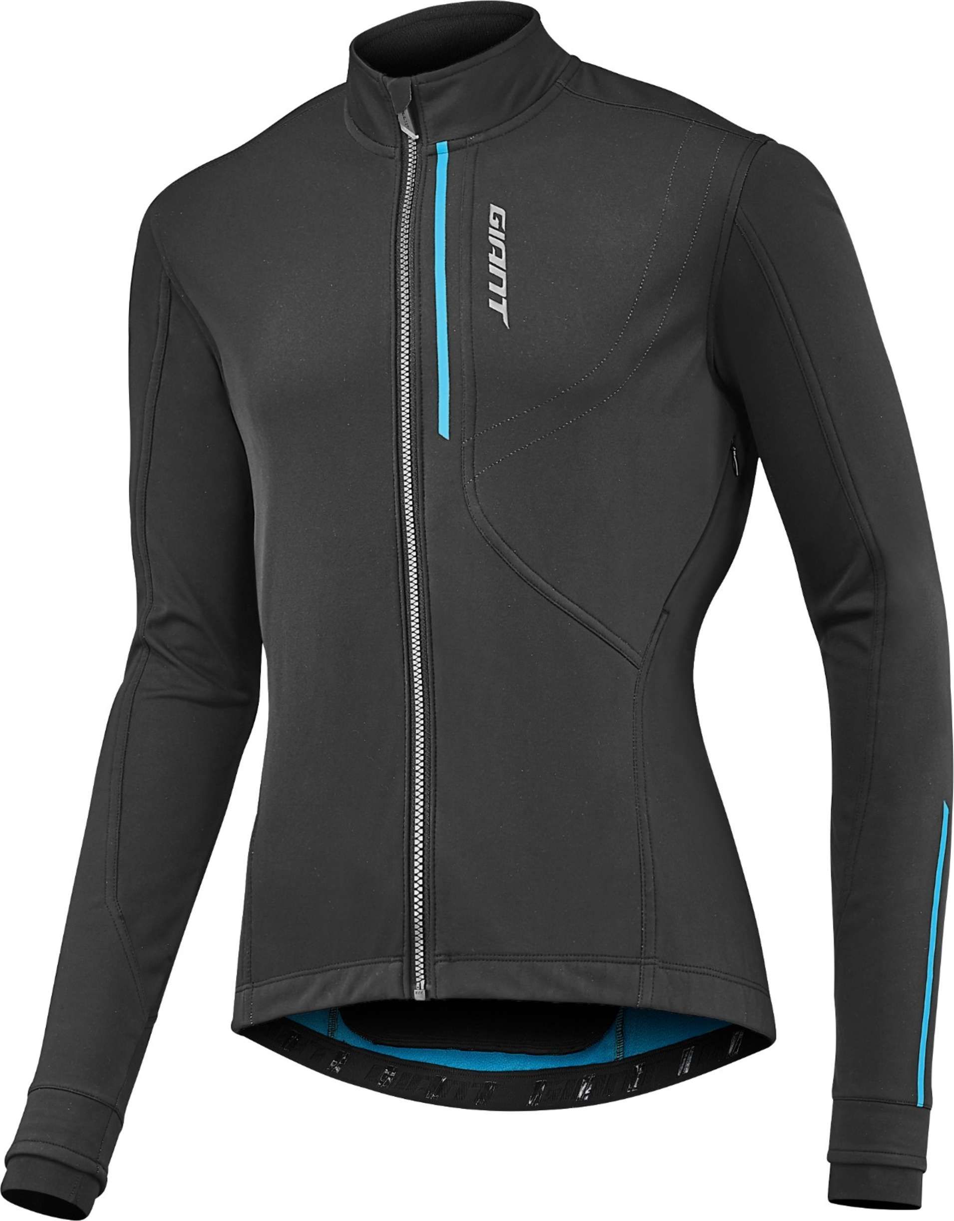 Giant Diversion Thermo Jacke - schwarz/blau | S