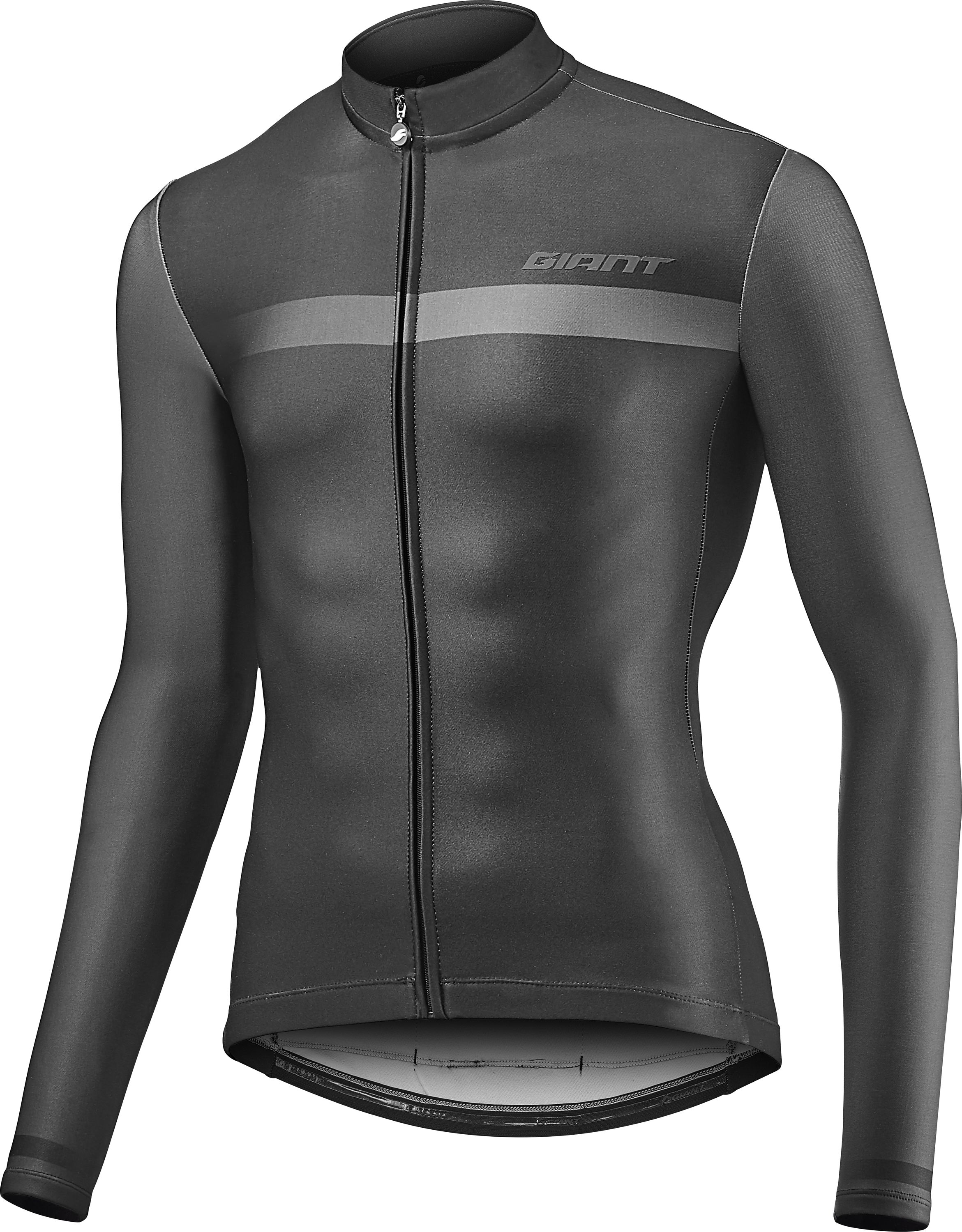 Podium Thermo Trikot schwarz/grau | XL