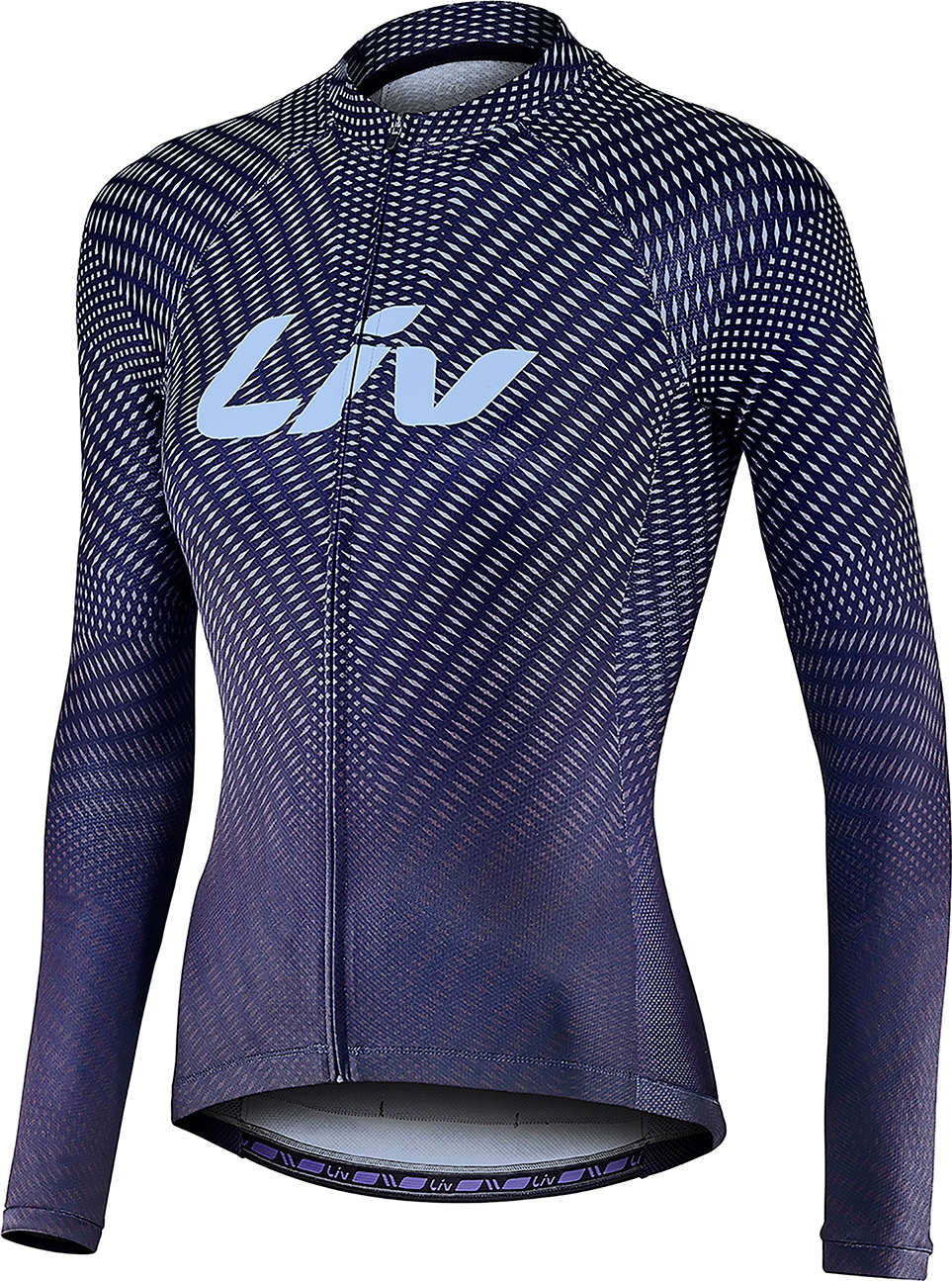 BeLiv Langarm Trikot milky way blau | S