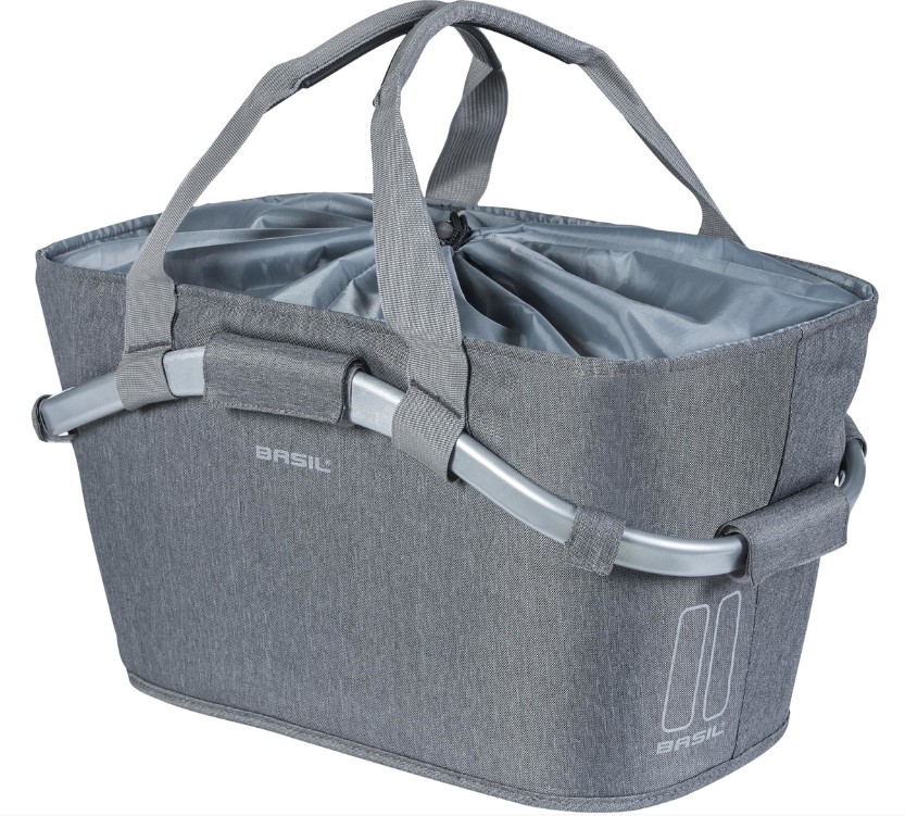 Hinterrad-Korb 2Day Carry All Rear Basket grey melee