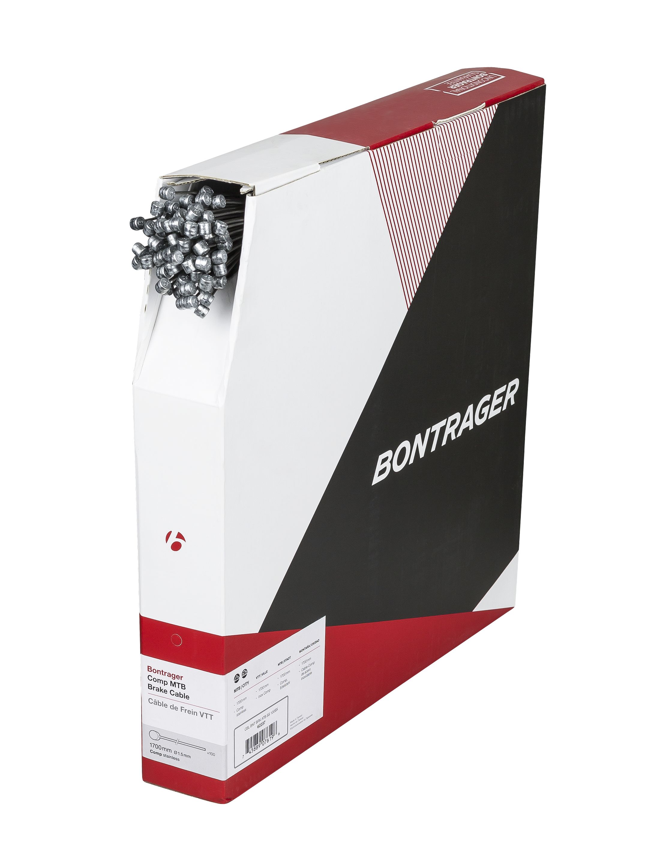 Comp MTB-Bremszüge - Großpackung Stainless | 1700mm