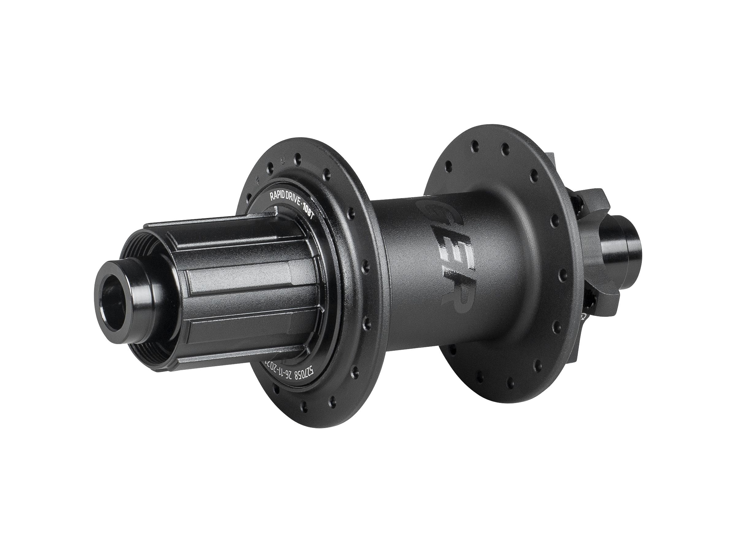 Rapid Drive 108 Non-Boost Rear Hub Black