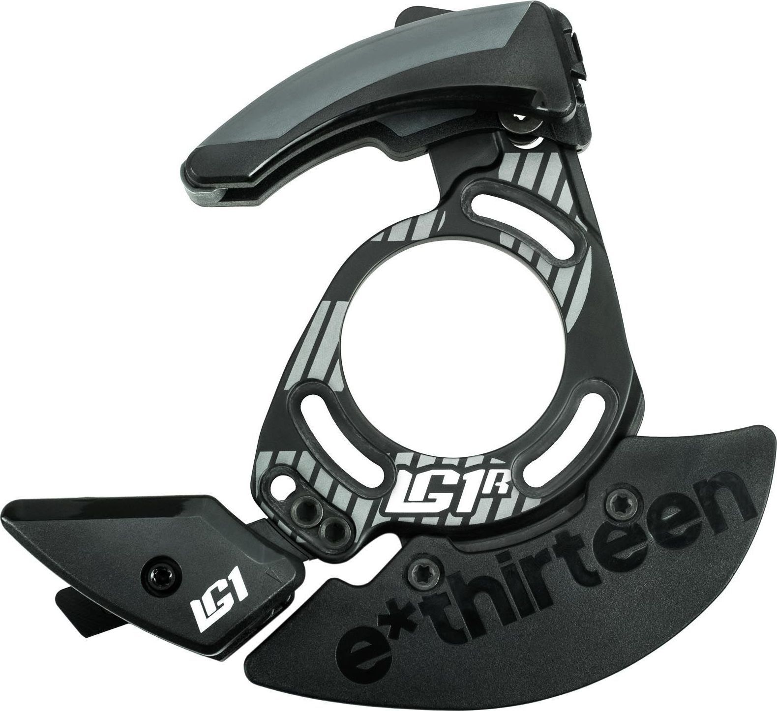 LG1 Race Carbon Kettenführung schwarz | Generation 2 | LG1, Race | Untere Rolle
