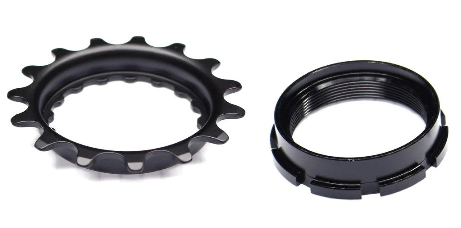 Moterra 15t Ai Offset Ritzel und Lockring für Bosch CX 