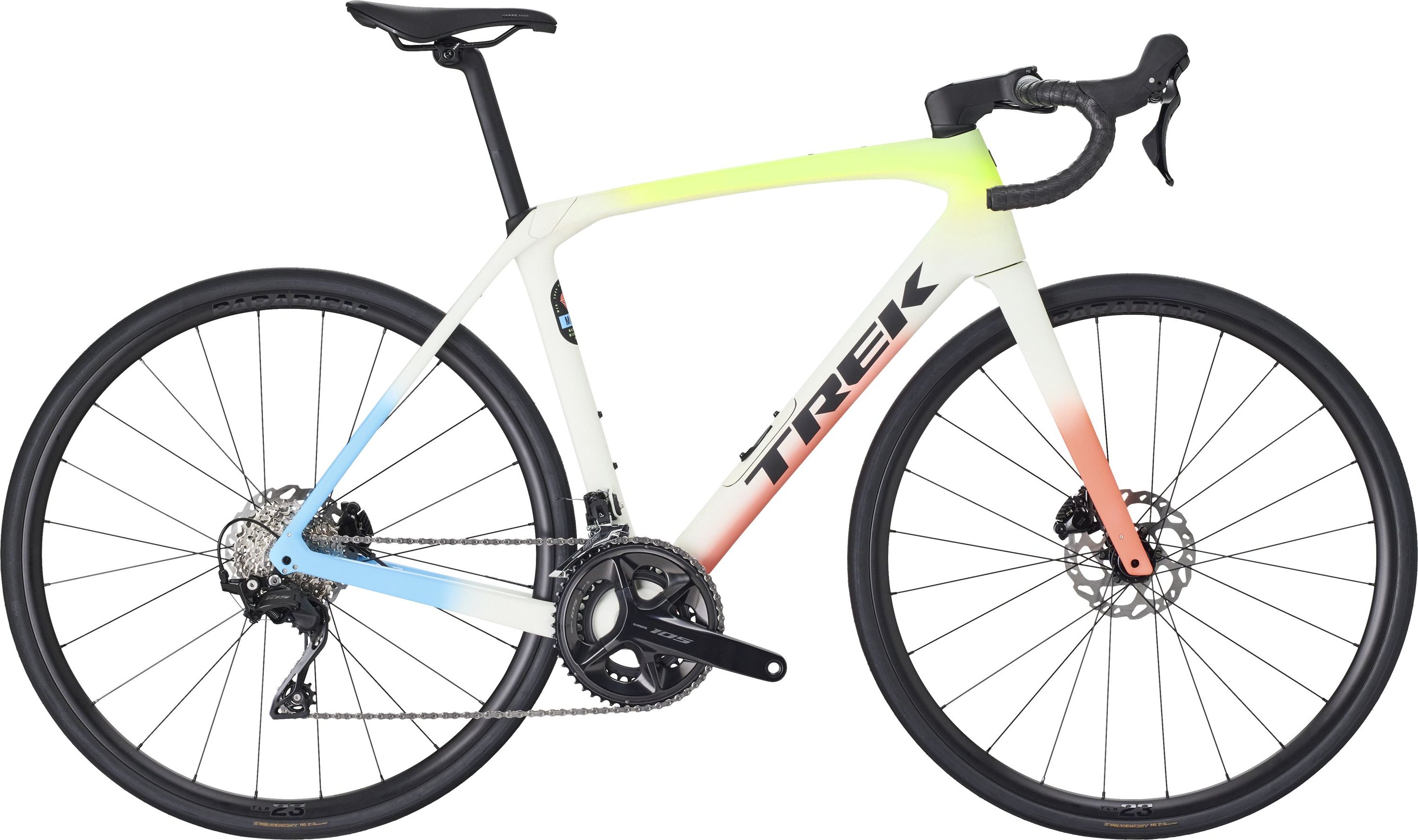 Domane SL 5 Gen 4 - 2026 Era White/Glowstick/Coral Fade | 54
