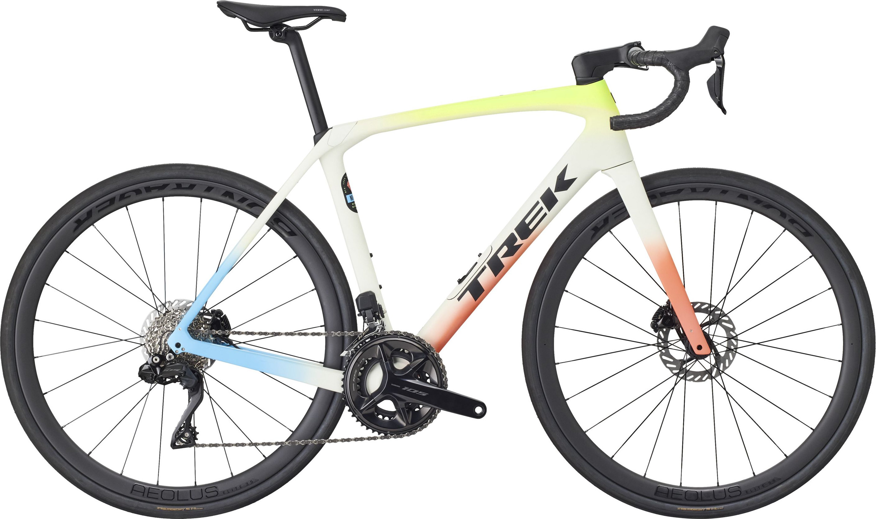 Domane SL 6 Gen 4 - 2026 Era White/Glowstick/Coral Fade | 52