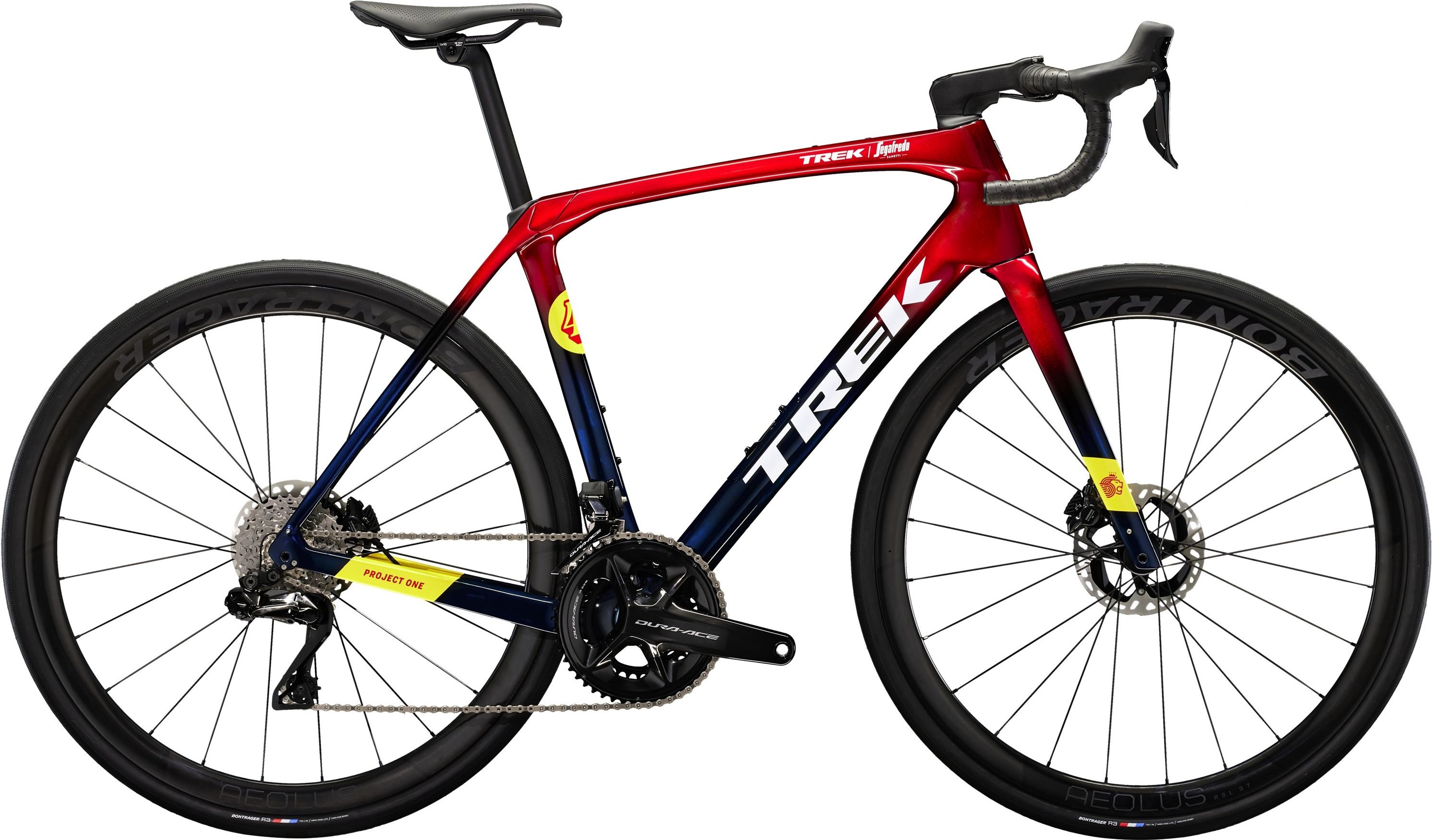 Domane SLR 9 Gen 4 - 2024 Metallic Red Smoke to Blue Smoke Fade | 52