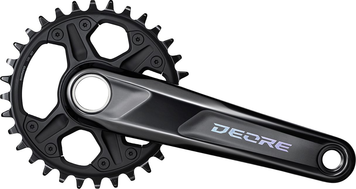 Kurbelgarnitur Deore FC-M6120-1 12-fach Schwarz | 32 | 175