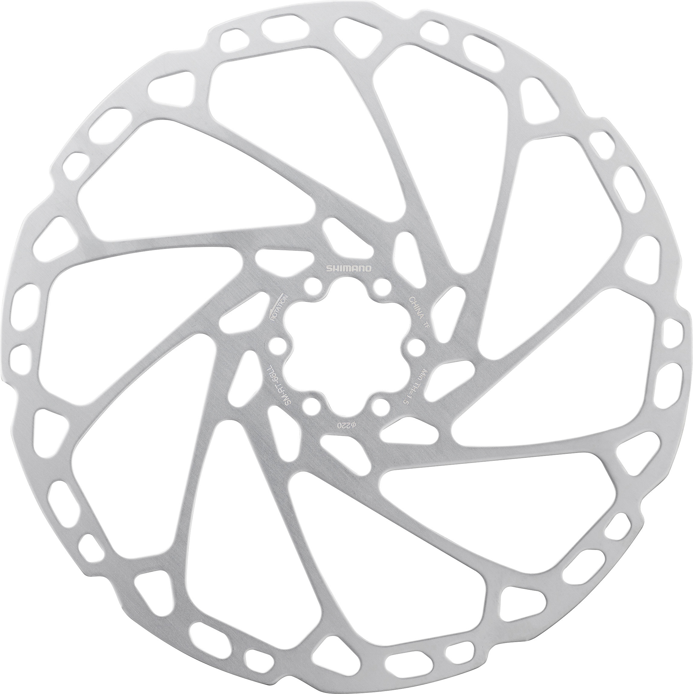 Bremsscheibe SM-RT66 Silber | 203mm