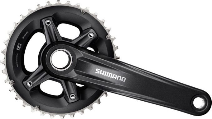 Kurbelgarnitur MTB FC-MT500-B 2x10 (Outboard) 