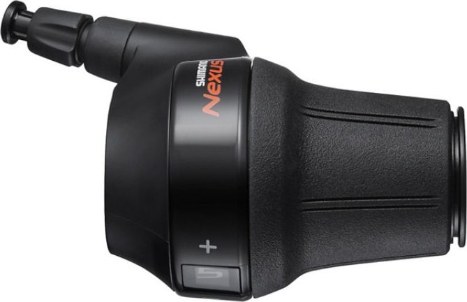 Drehgriffschalter Nexus 5-Gang SL-C7000-5 Schwarz | Rechts | 5-Gang | Schelle