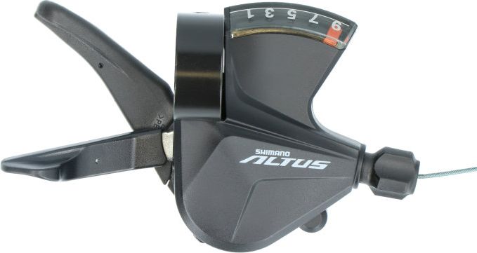 Schalthebel Altus SL-M2010 Schwarz | Rechts | 9-fach | Schelle