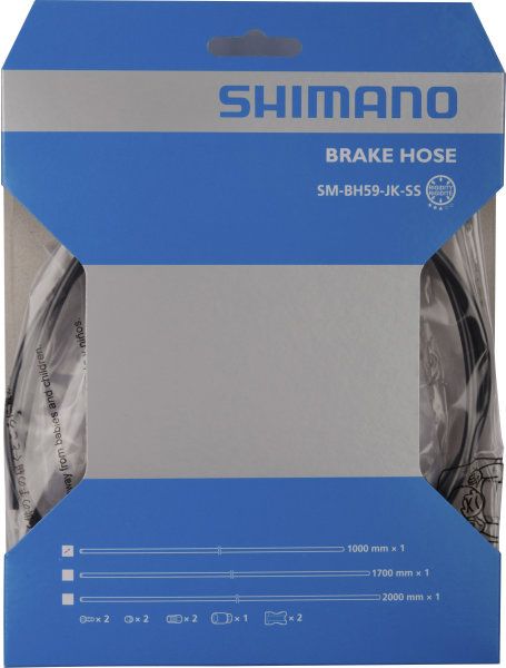 Shimano Hydraulik Bremsleitung SM-BH 59 1000mm schwarz online kaufen  ➤ ps-fahrrad