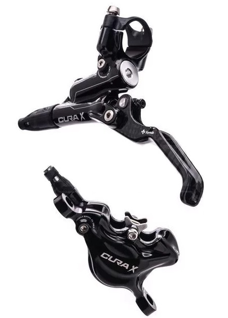 Cura X Scheibenbremse VR/HR 175cm glossy black
