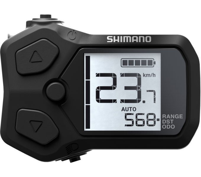 Informationsdisplay und Schaltereinheit integriert Shimano Steps SC-EN500 