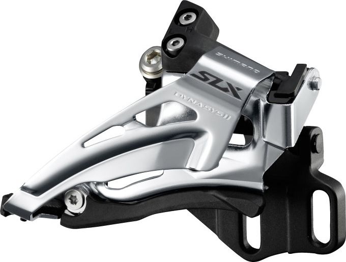 Umwerfer SLX FD-M7025 2x11 Top Swing Schwarz | Direktmontage tief