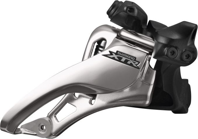 Umwerfer XTR FD-M9020 2x11 Side Swing Schelle tief - 34,9 mm, mit Adapter 31,8/28,6 mm
