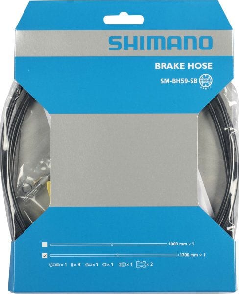 Bremsleitung SM-BH59-SB Schwarz | 1.700 mm