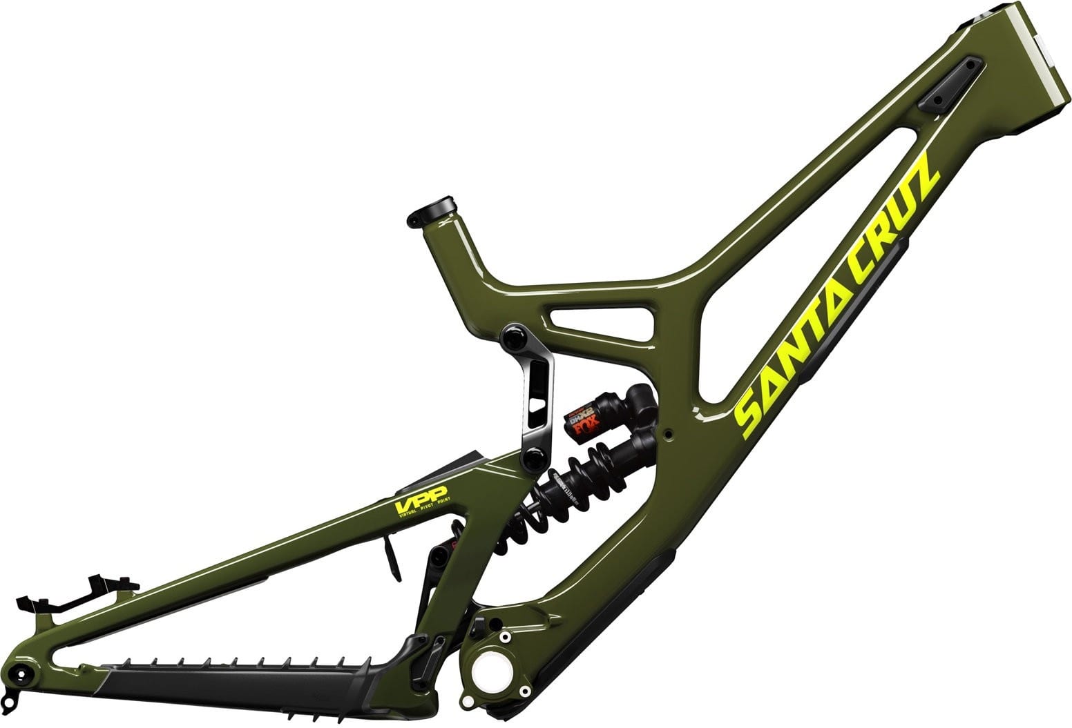 V10 8 CC Frameset - 2027 Gloss Kelp Green | XL
