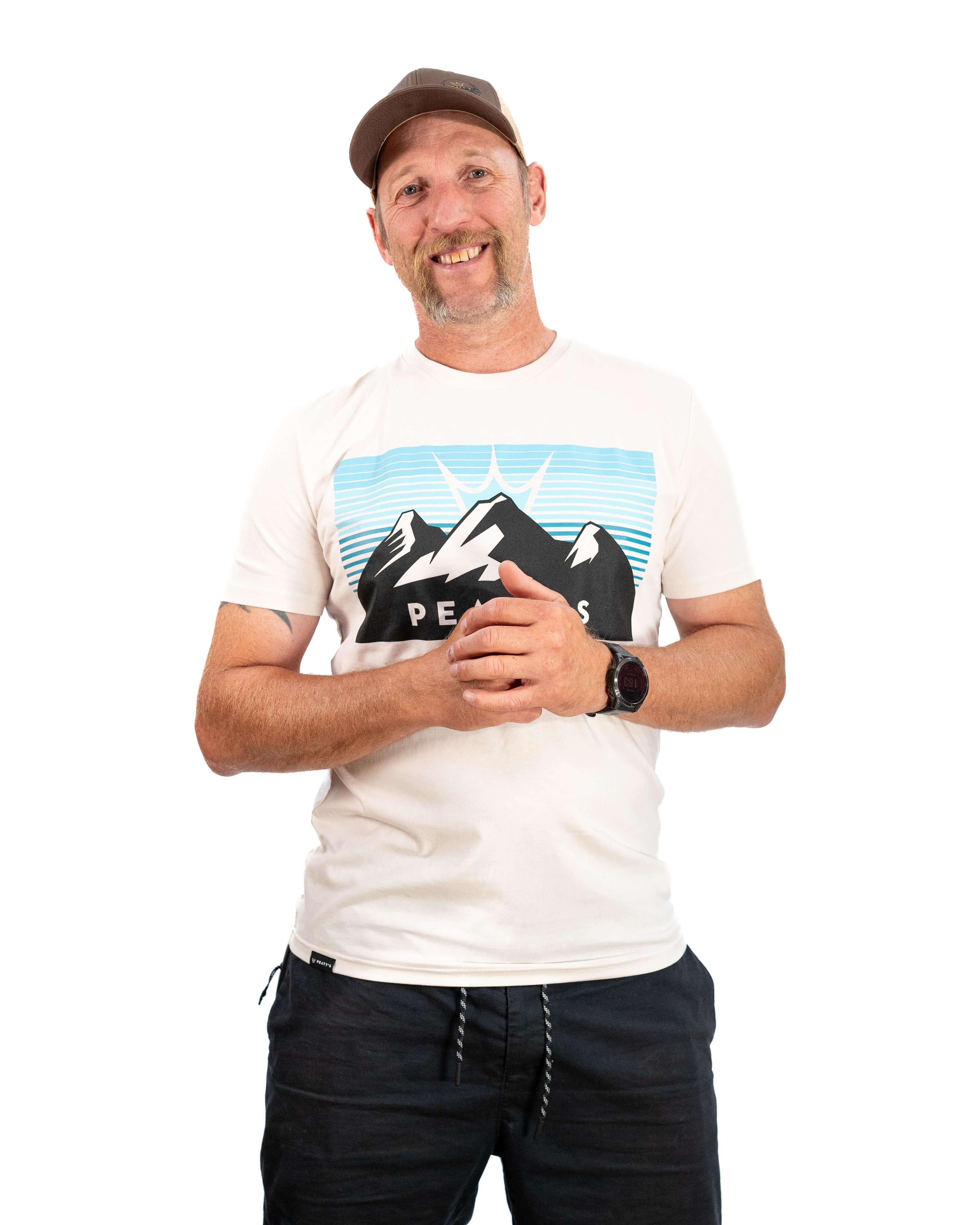 AW24 PubWear Tee - Three Peaks Sunrise XL