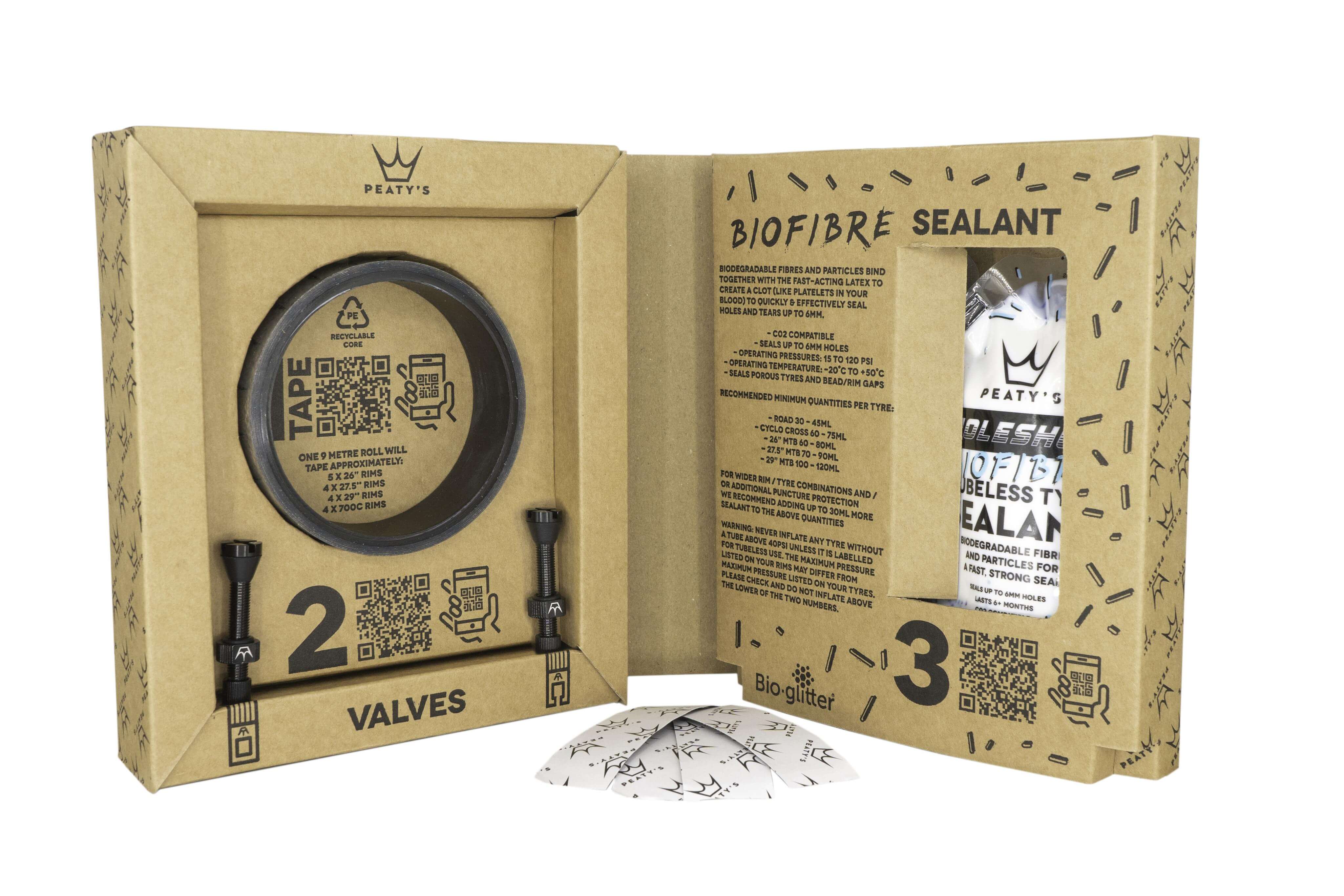 Holeshot Tubeless Conversion Kit 25mm - XC / Trail