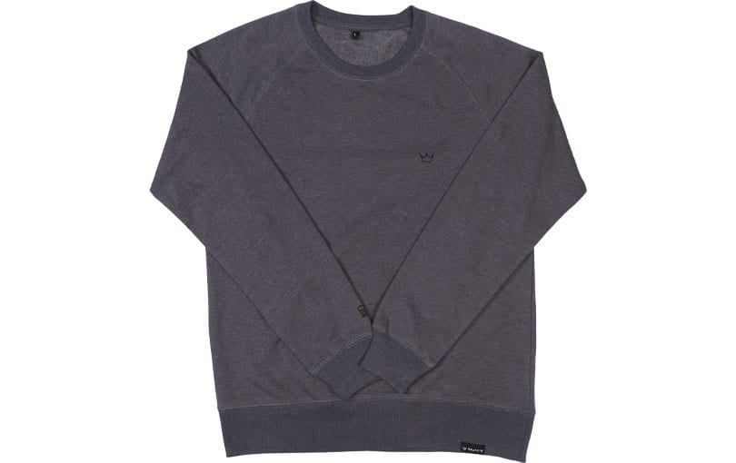 Pub Wear Crew Jumper Dark Heather Grey | S