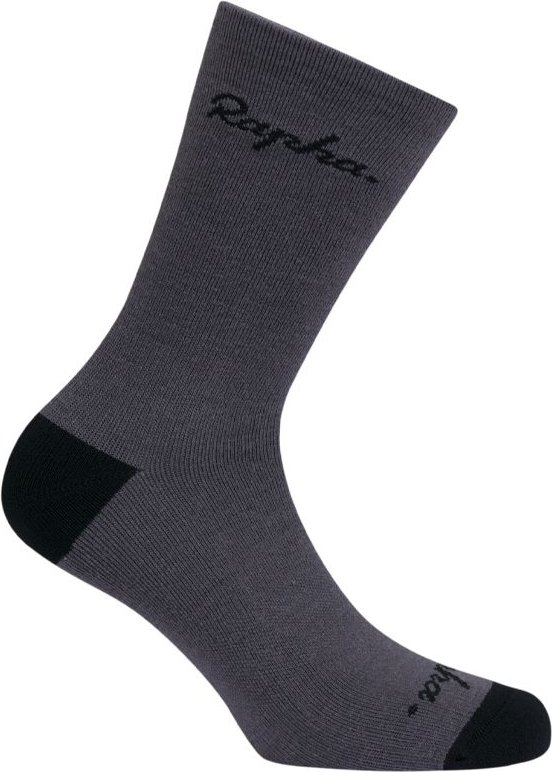 Rapha Merino Socks Dark Grey/Black | S