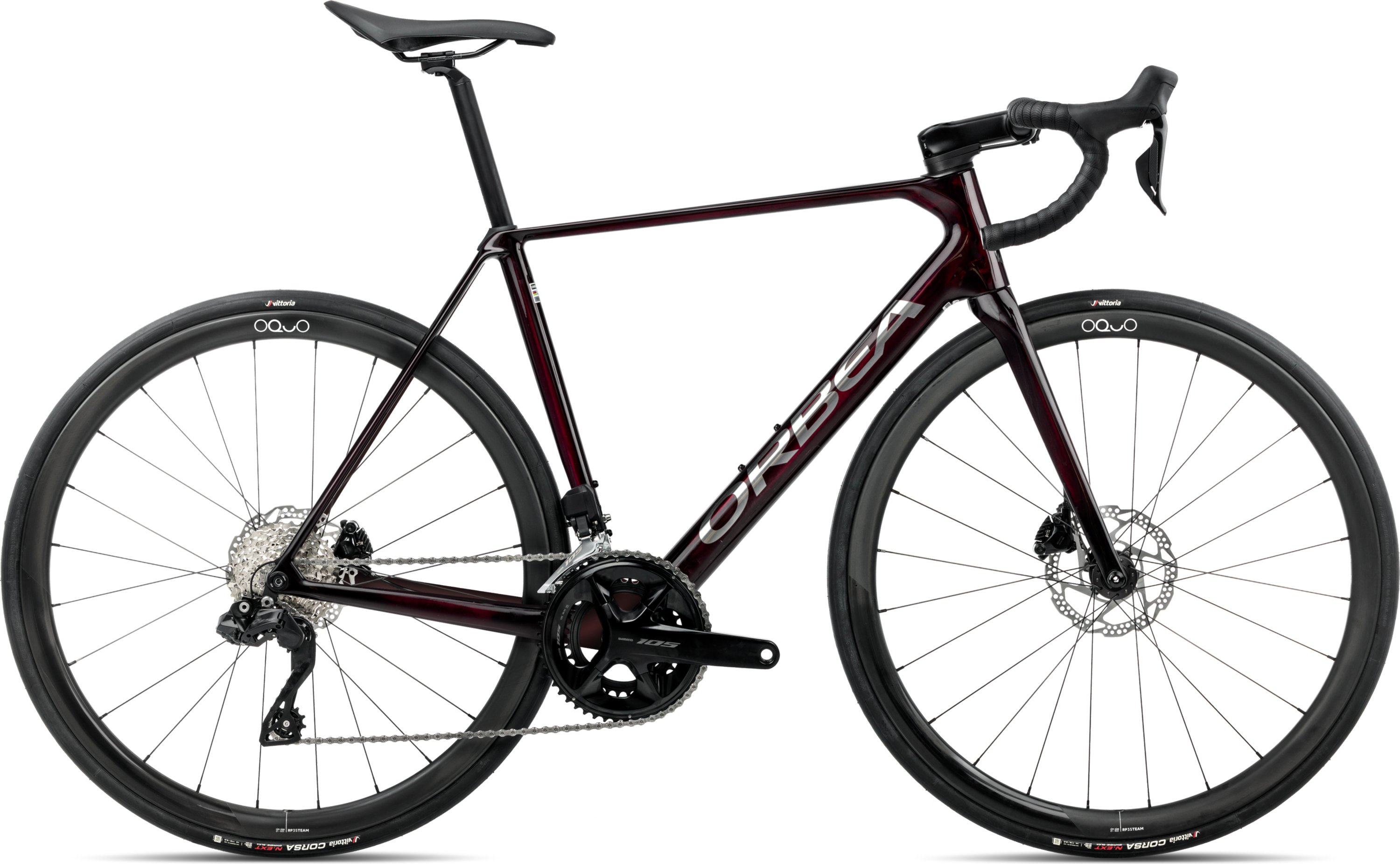 Orca M35i - 2025 Wine Red Carbon View-Titanium (Gloss) | 57
