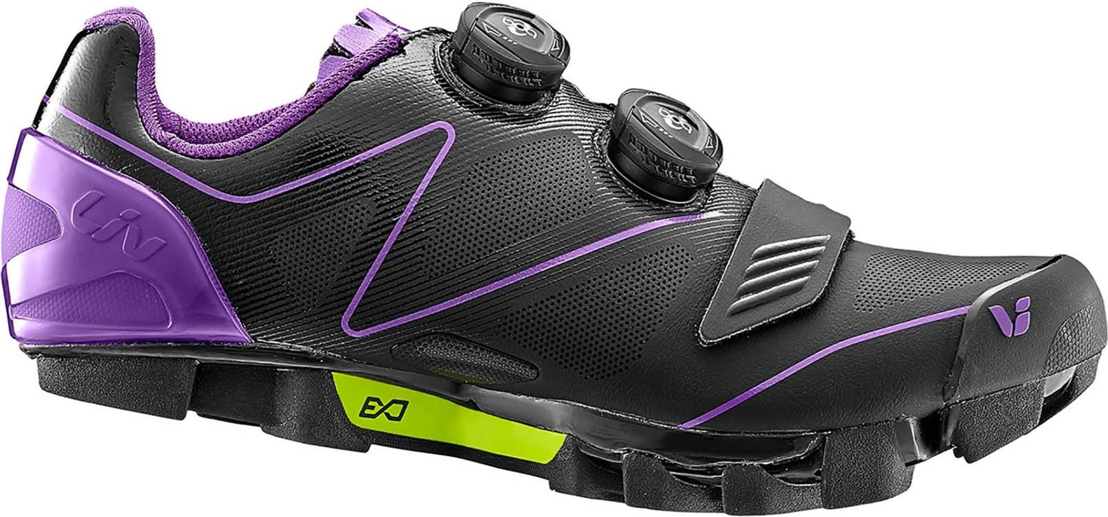 Tesca MTB Schuhe schwarz/lila | 41
