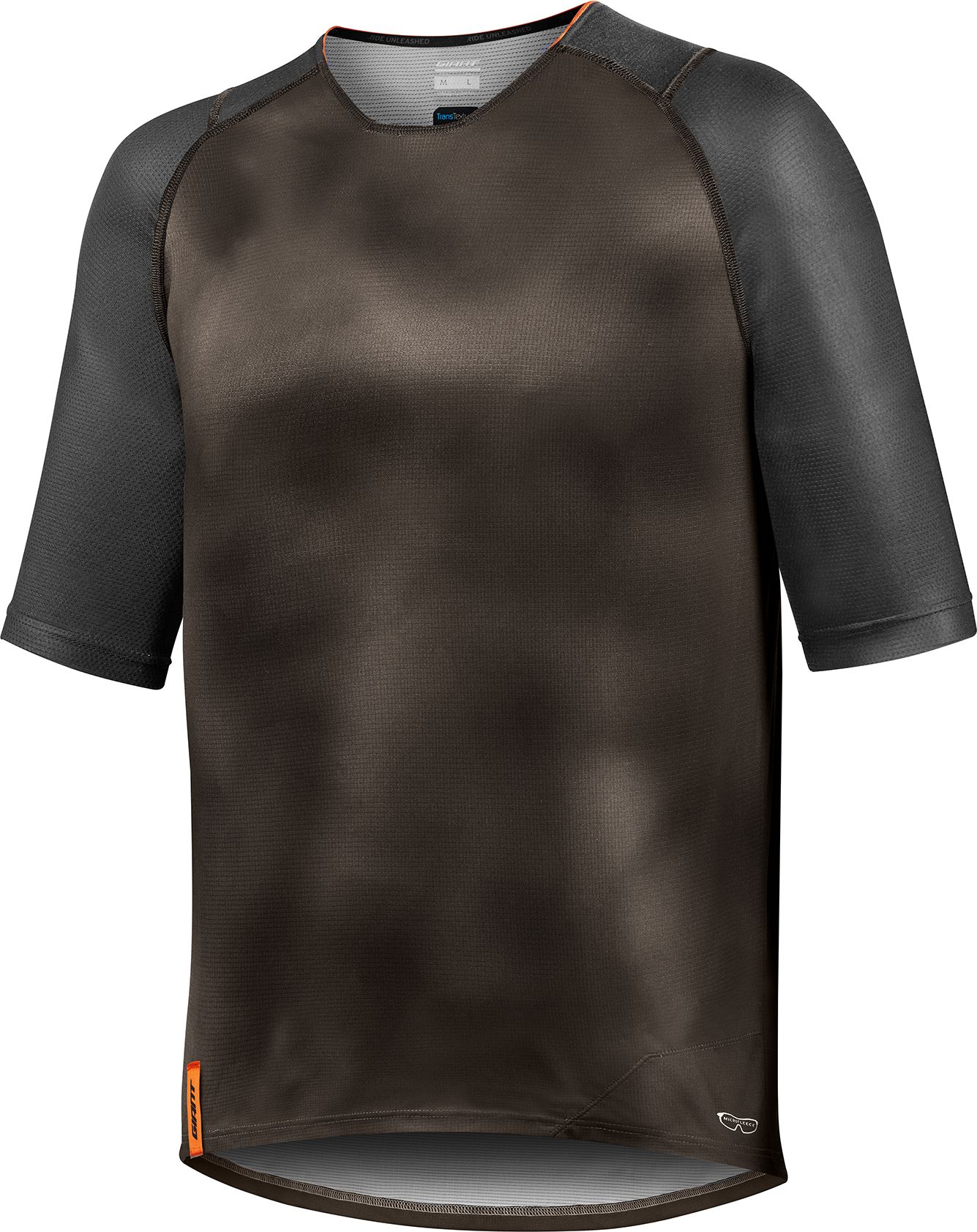 Transfer Shirt schwarz/grau | L