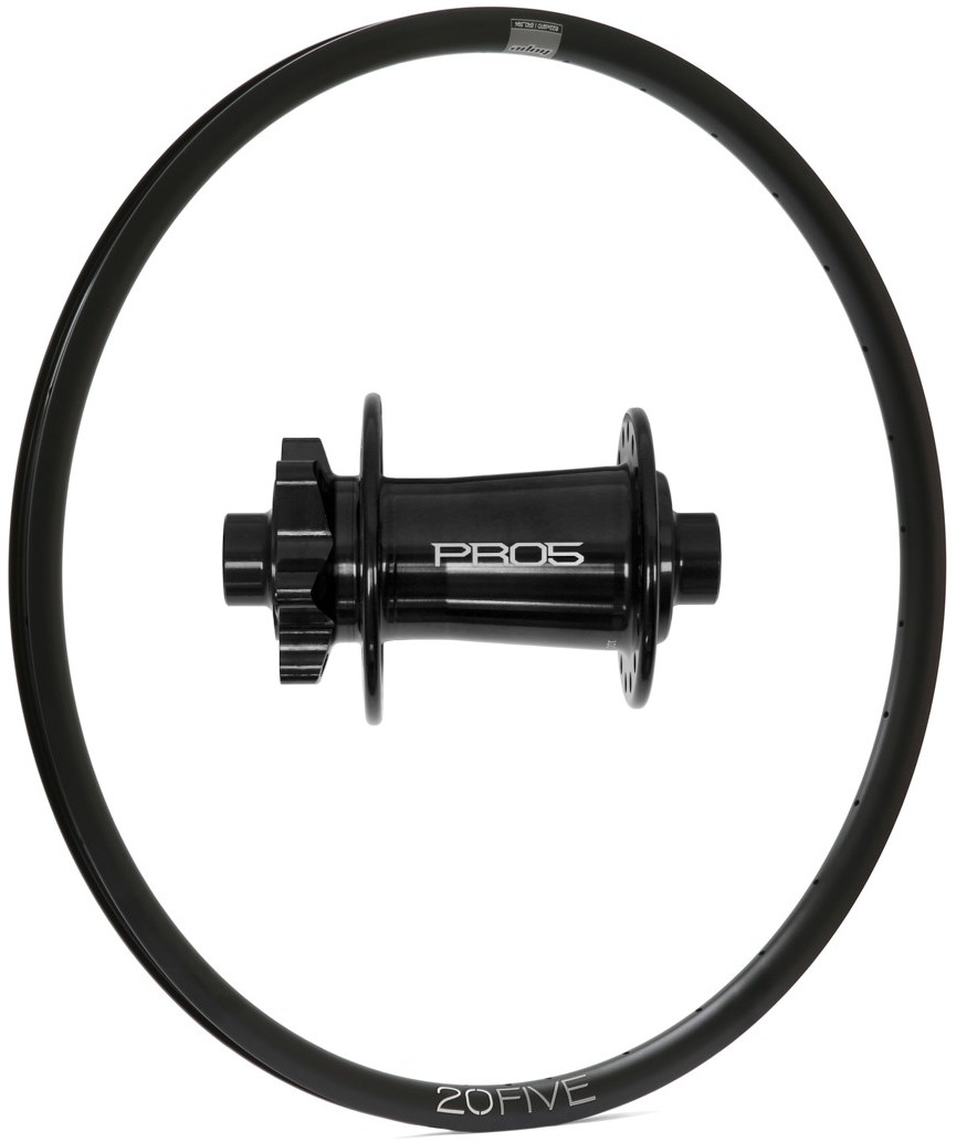 Vorderrad 20Five - Pro5 schwarz | 700C | 100x12mm