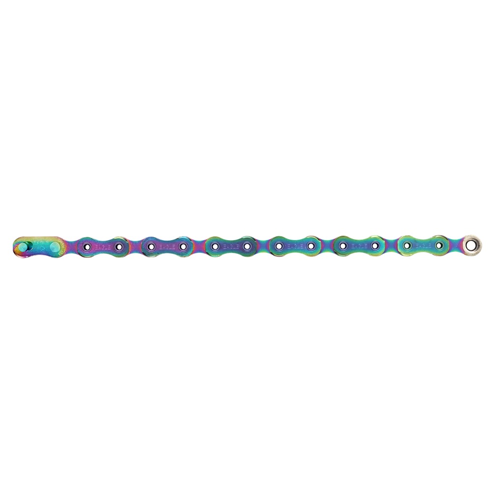 Kette PC XX1 Eagle HollowPin PowerLock Flowlink 12-fach Regenbogen | 126 Glieder