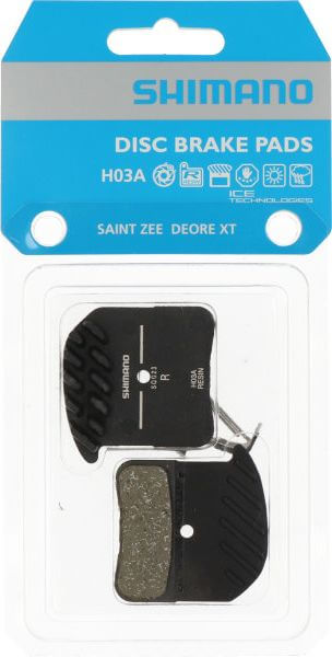 Scheibenbremsbelag Ice-Tech H03A Resin mit Kühlrippen BR-M8020, BR-M820, BR-M640 | 1 Paar