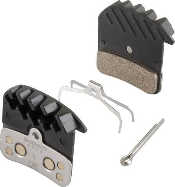 Scheibenbremsbelag Ice-Tech H03C Metall mit Kühlrippen BR-M8020, BR-M820, BR-M640 | 1 Paar