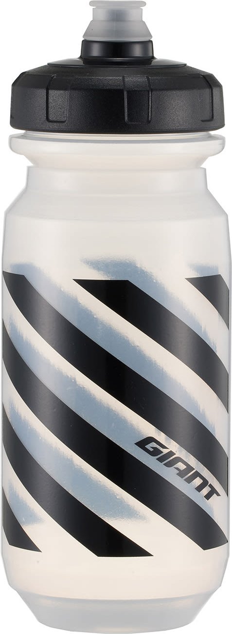 Doublespring Trinkflasche Transparent/Schwarz | 600ml