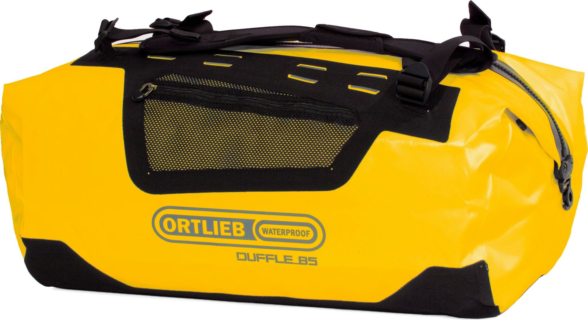 Duffle sunyellow - black | 85 L