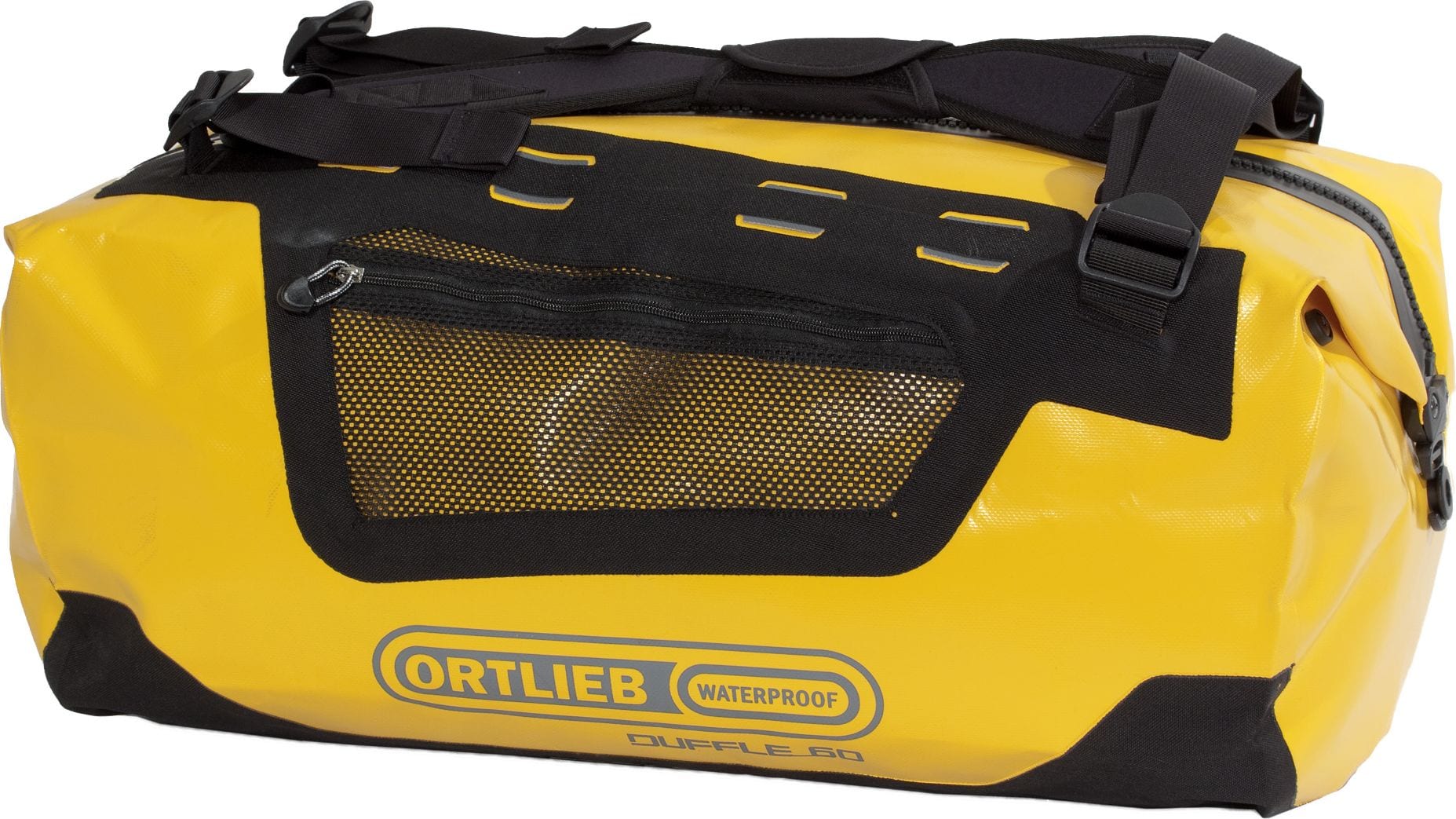Duffle sunyellow - black | 60 L
