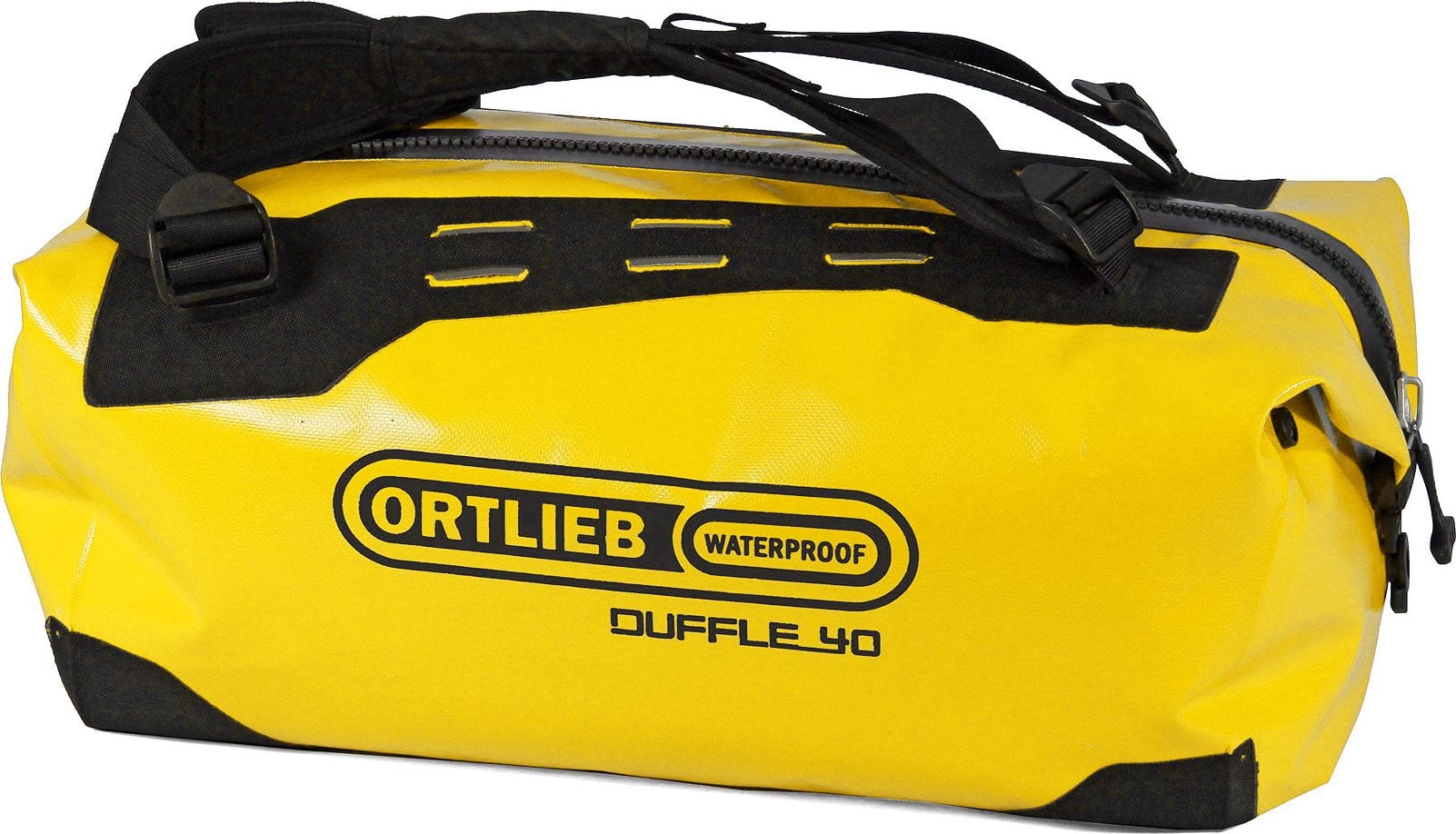 Duffle sunyellow - black | 40 L