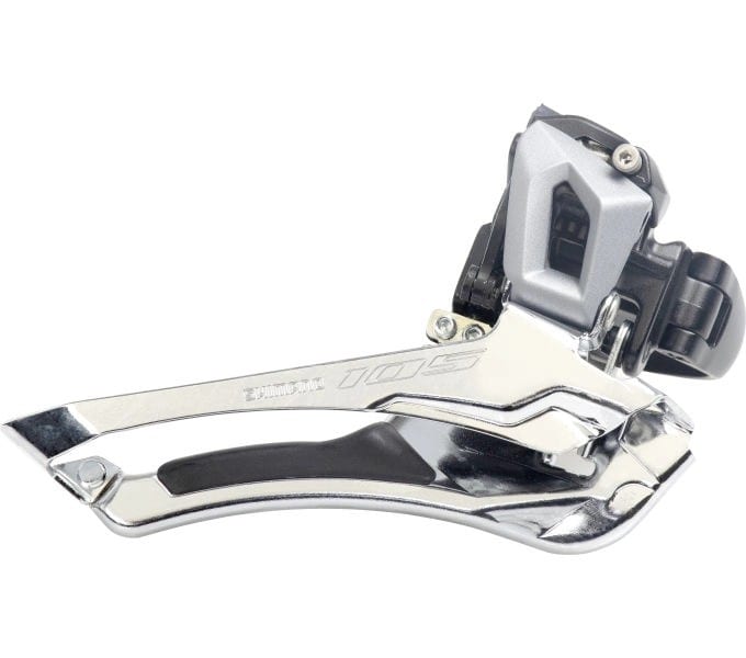 Umwerfer 105 FD-R7000 2x11 Silber | Schelle - 31,8 mm, mit Adapter 28,6 mm