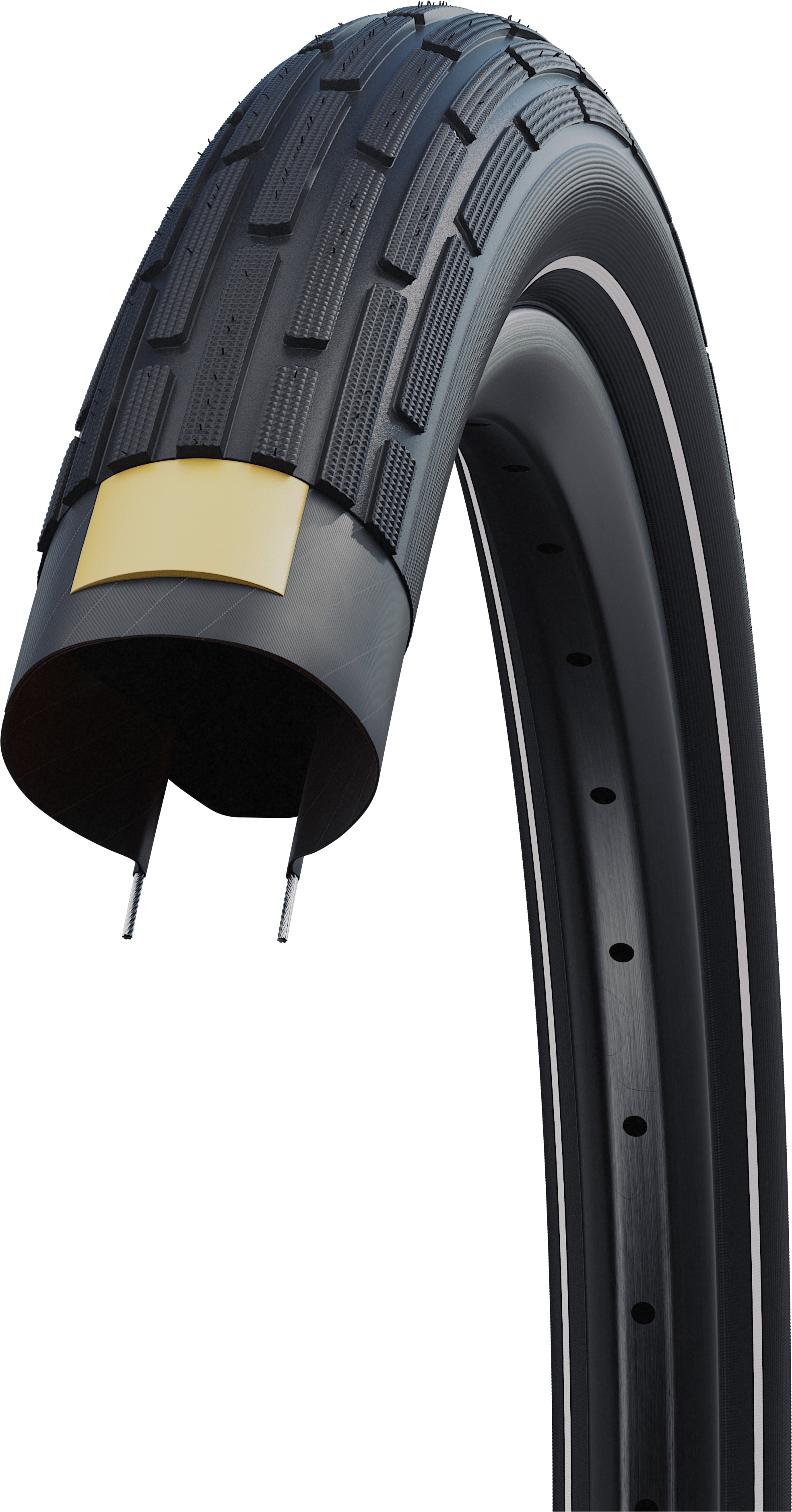 Fat Frank Black-Reflex | Drahtreifen | K-Guard | SBC (Schwalbe Basic Compound) | ja | nein | 50 | 28 | ohne