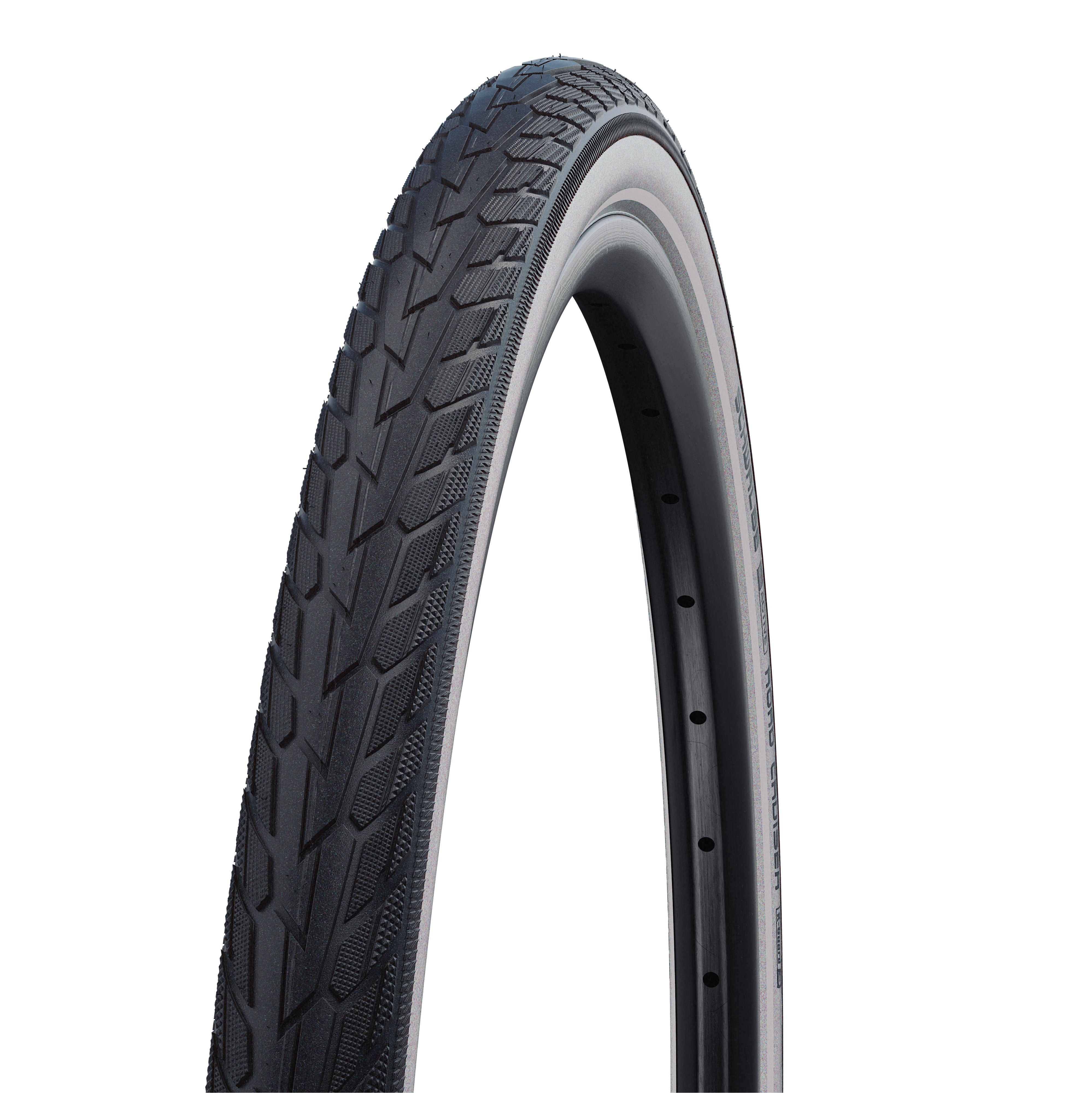 Road Cruiser Whitewall-Reflex | Drahtreifen | K-Guard | Green Compound |  | ja | nein | 42 | 28 | ohne