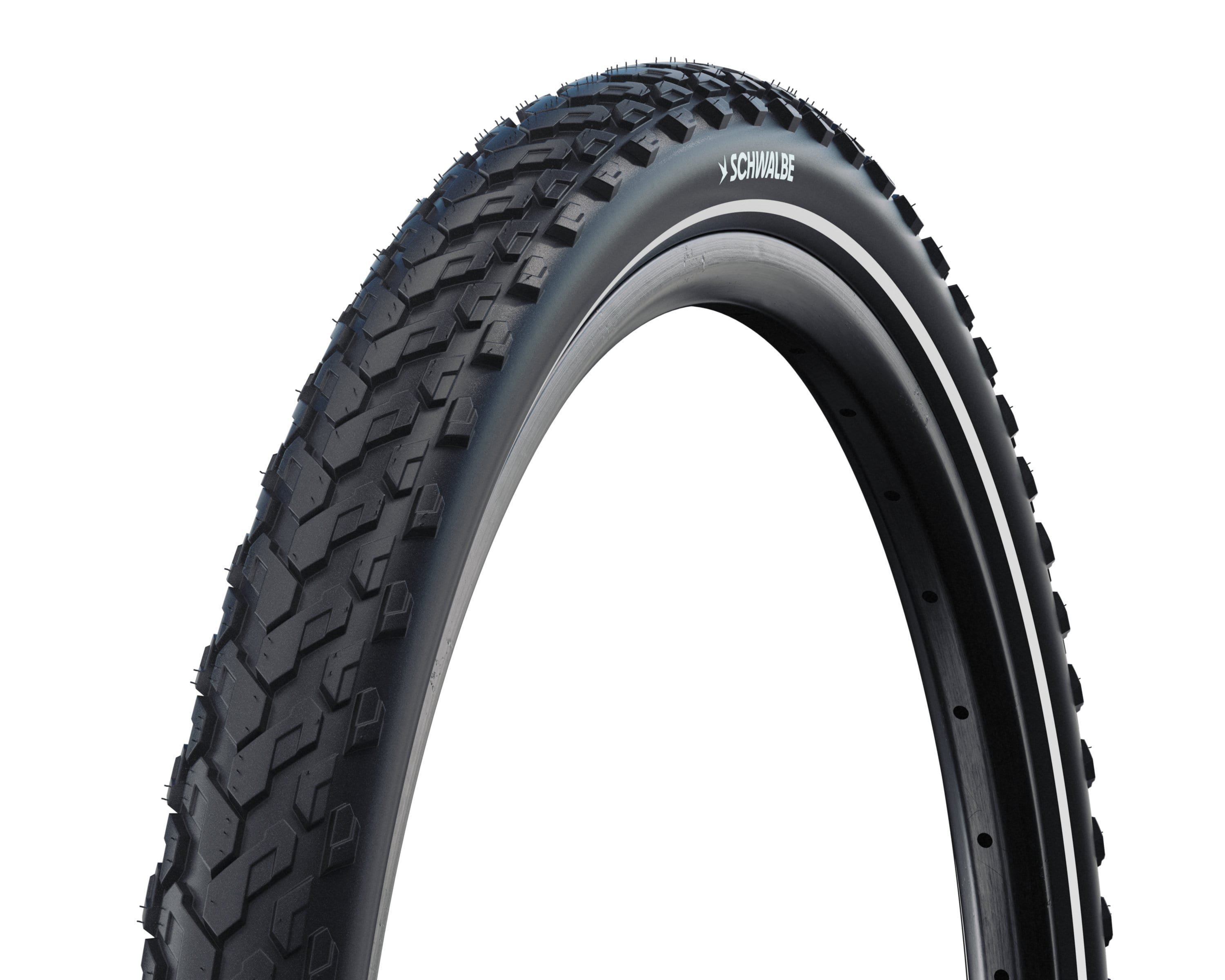 Land Cruiser Plus Schwarz / Schwarz + Reflexstreifen | Schwalbe Basic Compound | 50 | 24