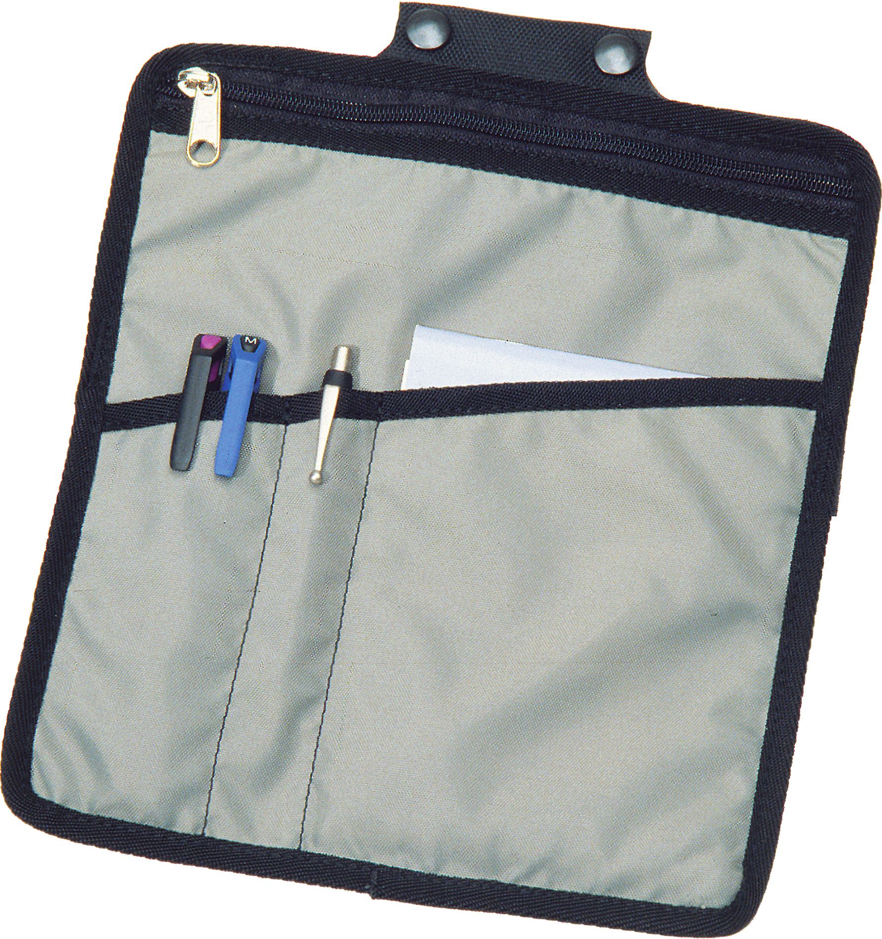Messenger-Bag Waist-Strap-Pocket grey