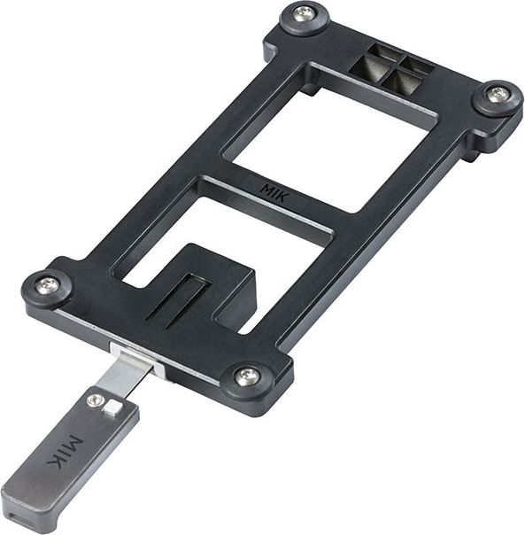 Adapterplatte MIK schwarz