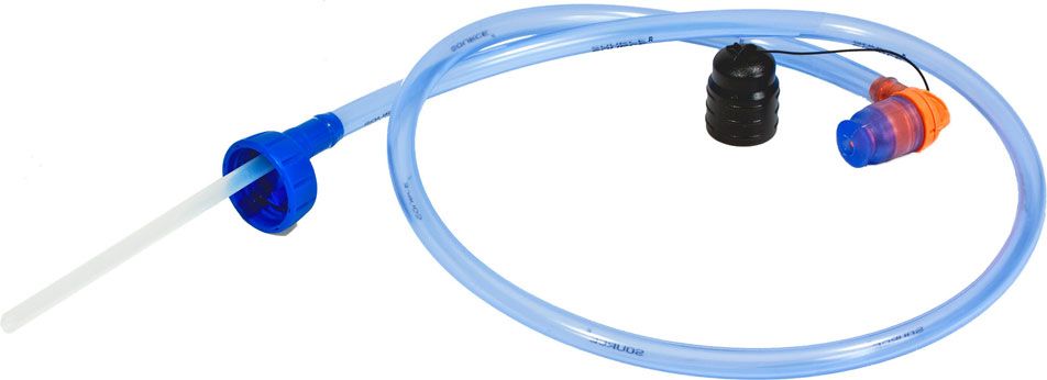 Drinking-Tube blue