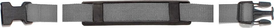 Tragegurt 85 cm, grau 