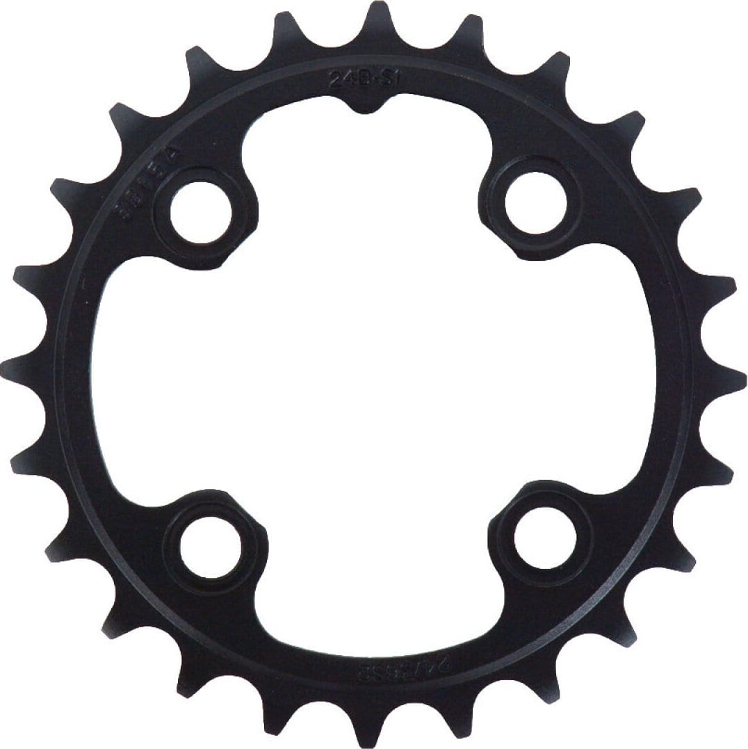 Kettenblatt MTB 2x11 4-Loch Kein Bolzen | 64mm | 24