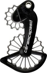 CeramicSpeed 3D Printed Ti OSPW Schaltrollen-System für Campagnolo 11-fach mechanisch EPS Titanium | coated | 13+19