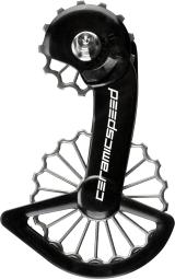CeramicSpeed 3D Printed Ti OSPW Schaltrollen-System für Shimano Dura Ace 9200 und Ultegra 8100 Titanium | coated | 13+19